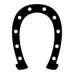Horseshoe SVG Icon